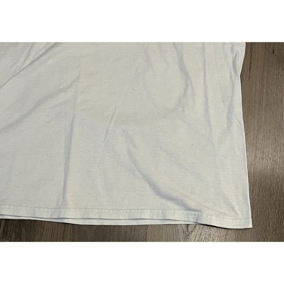 Vintage Nike Mini Swoosh Essential T Shirt Blue Silver Tag 2XL Tee - Picture 6 of 9